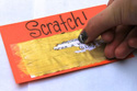 Scratch cards 